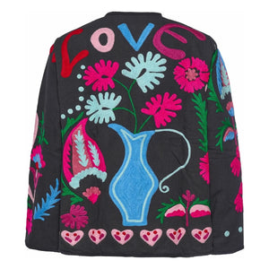 SISSEL EDELBO - Chaqueta Maggie Wild Child | Negro
