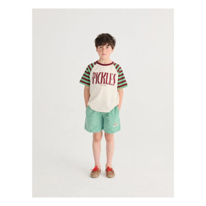 Bobo Choses - Camiseta de Algodón Orgánico Pickles | Blanco