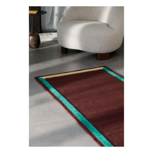 & Tradition - Alfombra enmarcada | Burdeos