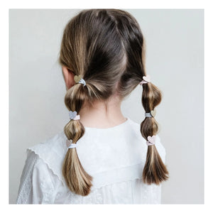Mimi & Lula - Set de 8 pinzas para el pelo con purpurina Corazón | Rosa