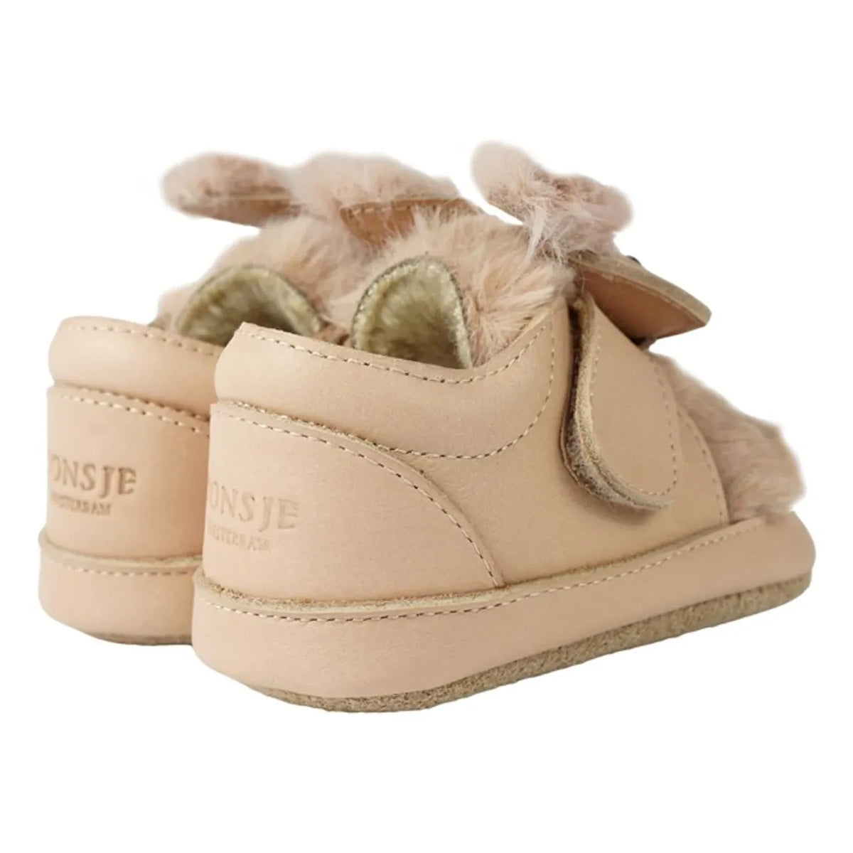 Donsje - Zapatillas Conejo Fluffy Matjin | Beige rosa