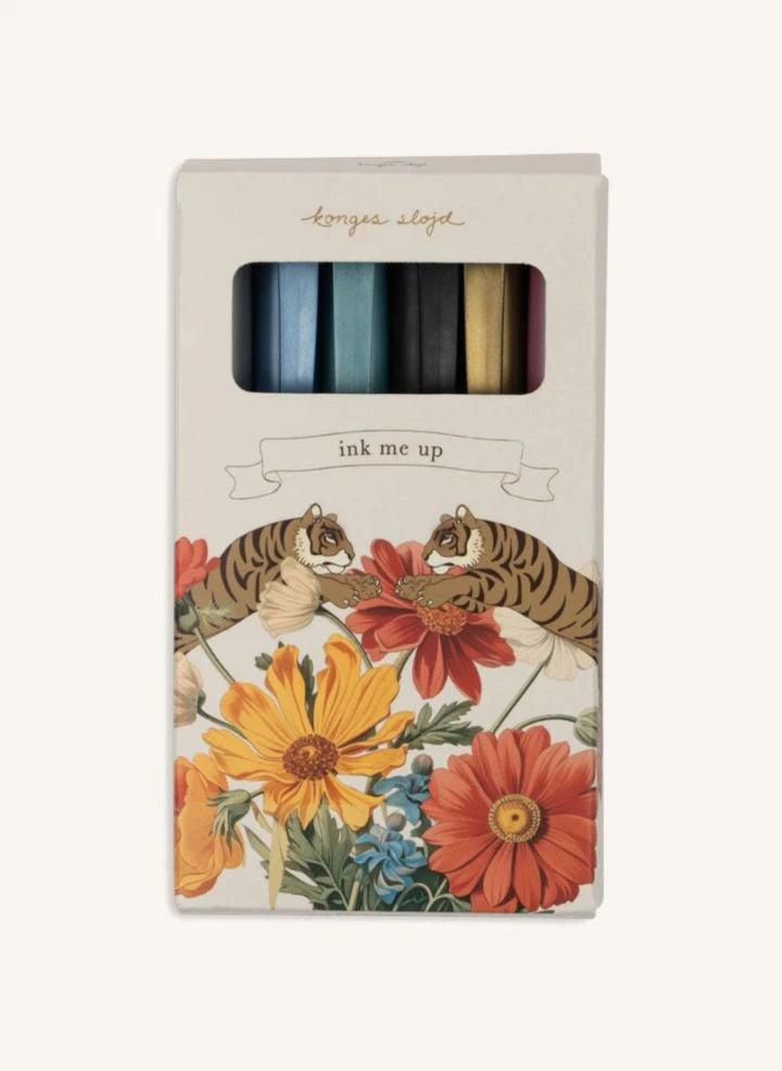 Konges Sløjd - Geçici dövme kalemleri - 6'lı set