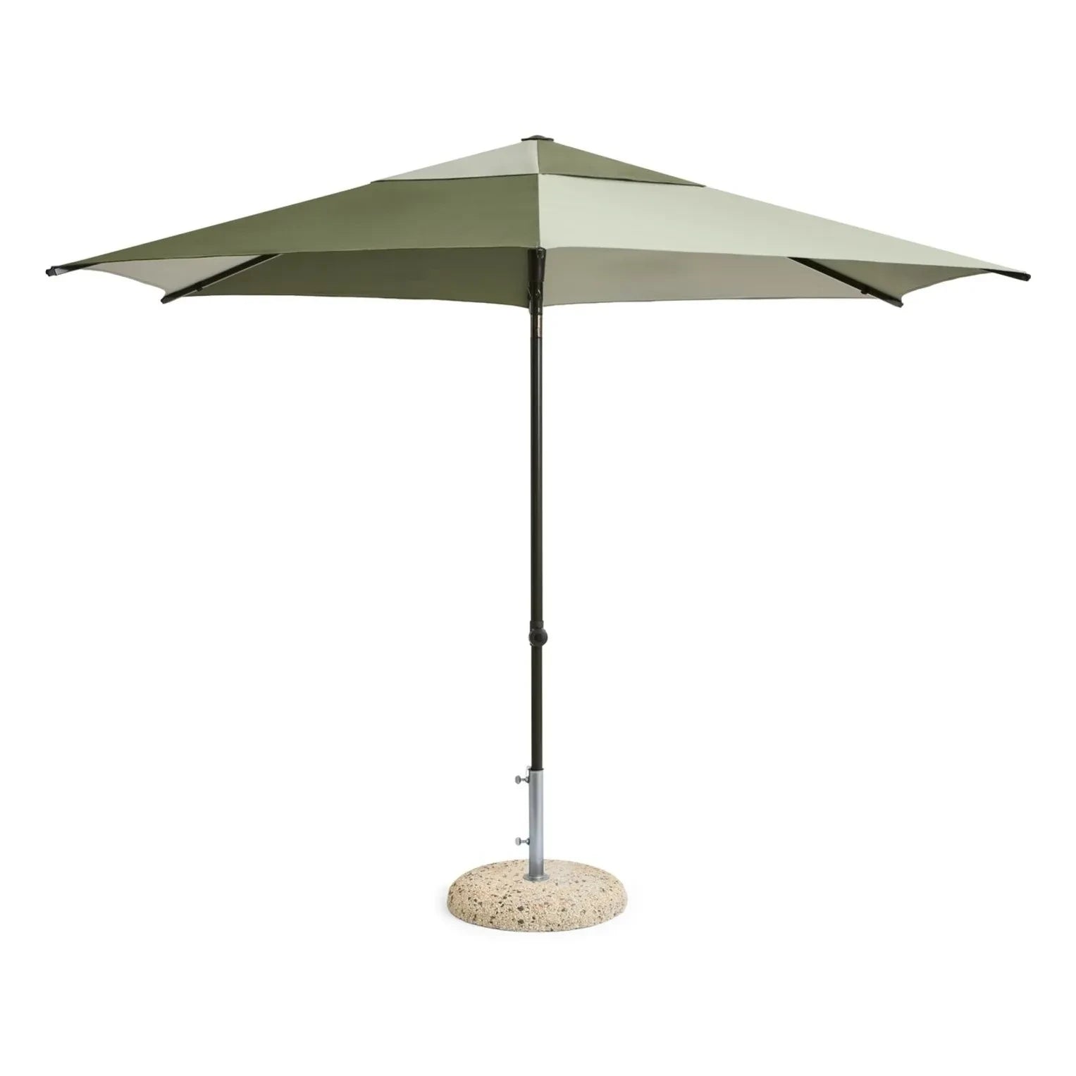 Hola - Sombrilla hexagonal Terrazza | Verde