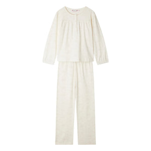 Bonpoint - Pijama de algodón orgánico Jucie | Crudo