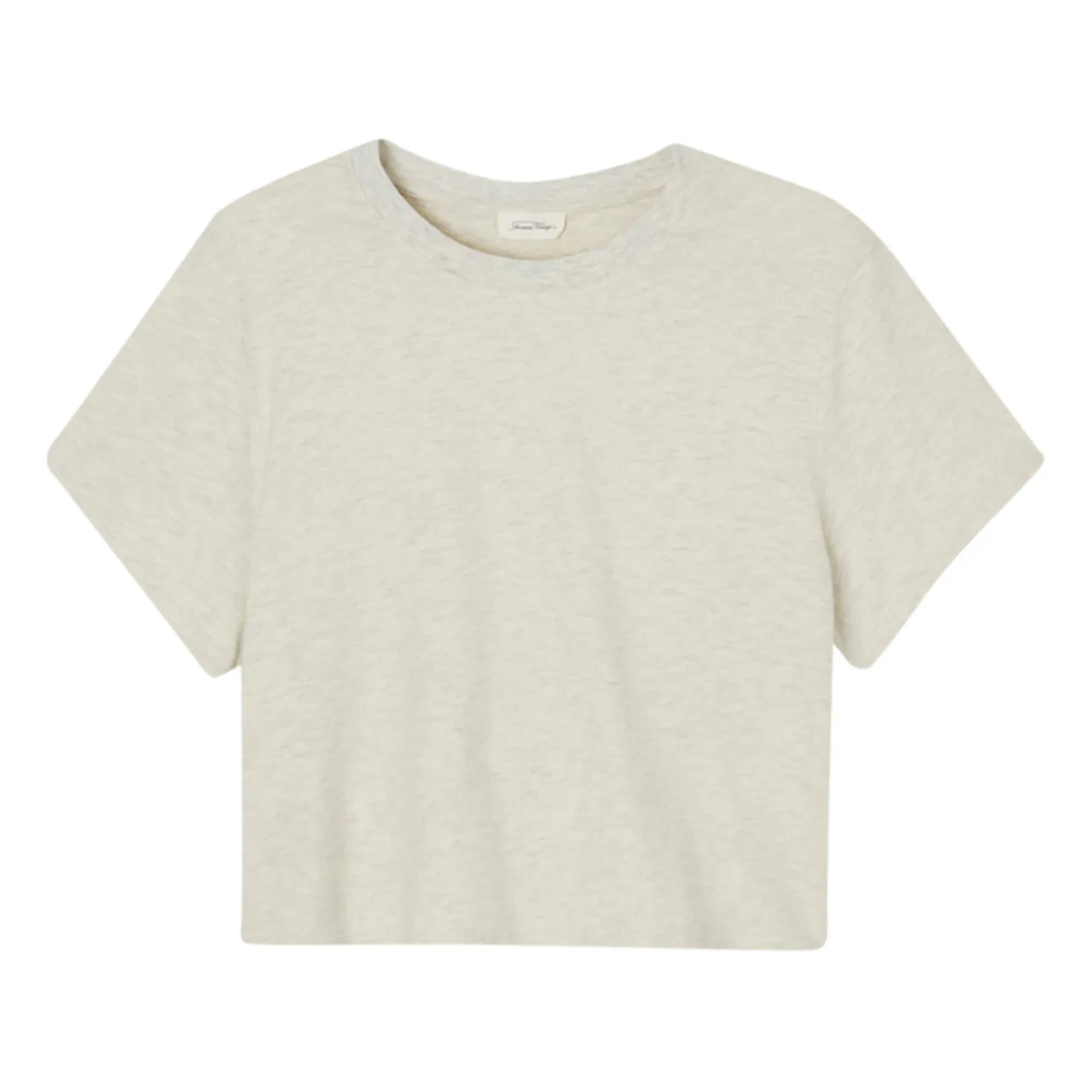 American Vintage - Camiseta Loose Ypawood | Gris jaspeado
