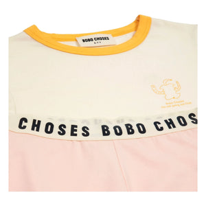 Bobo Choses - Pijama de modal verde y algodón orgánico | Rosa
