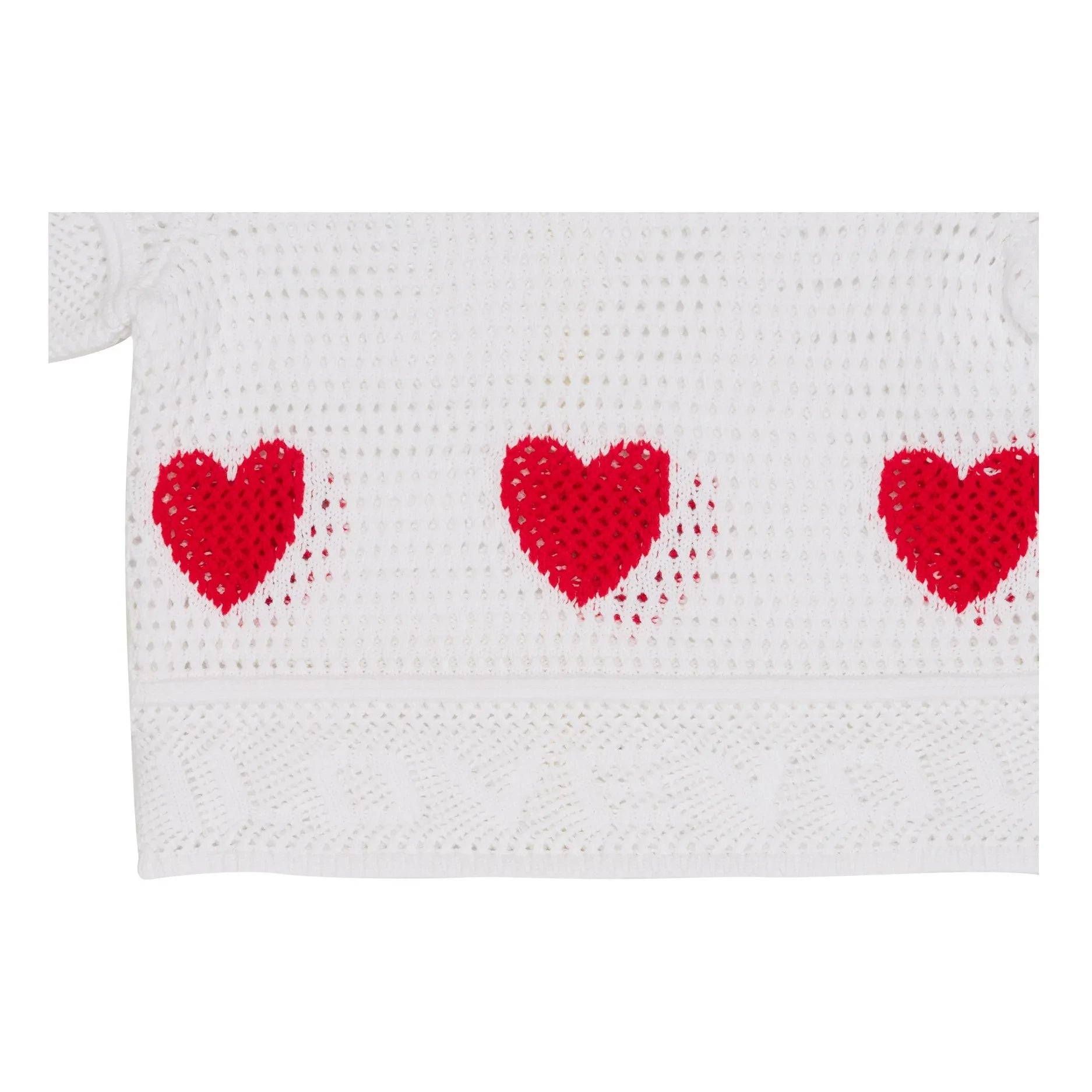 Stella McCartney Kids - Suéter con corazón | Blanco