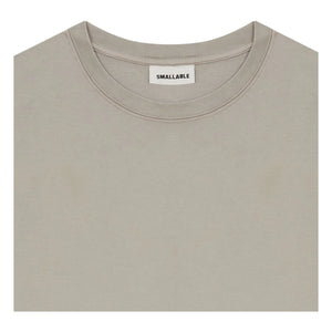Smallable Man - Camiseta Soberano de Algodón Pima | Gris medio