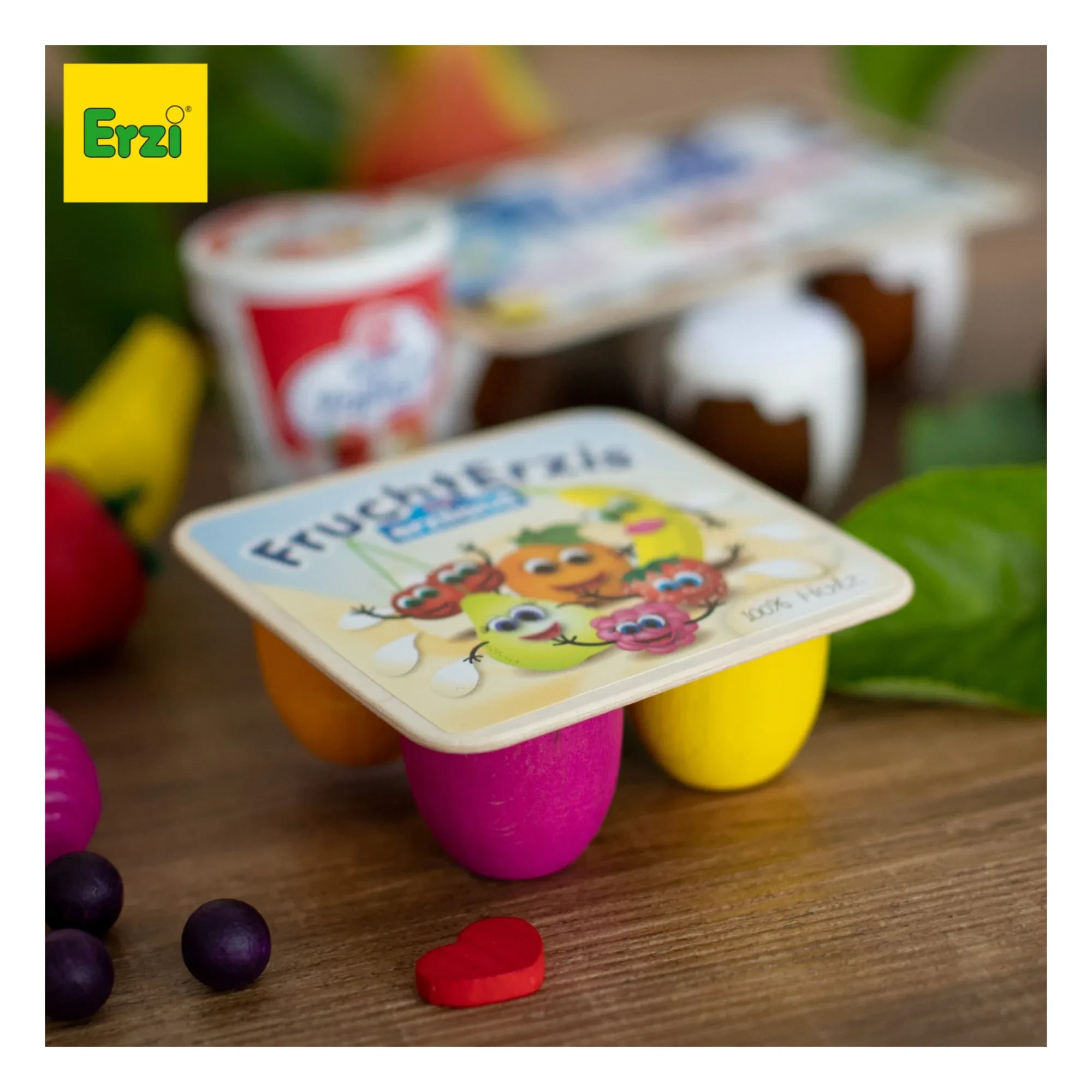 Erzi - Yogures de frutas cuádruples
