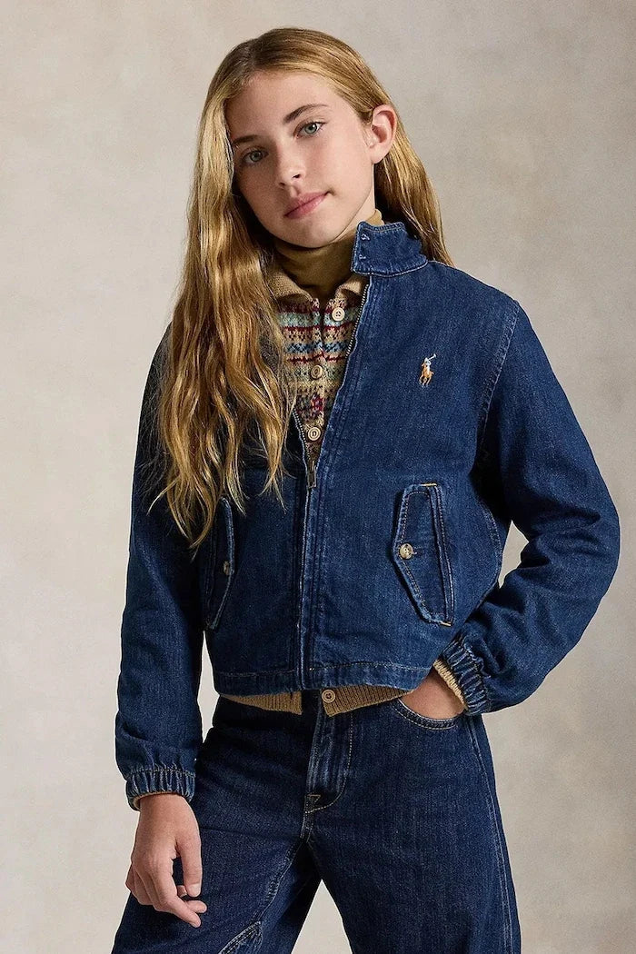 Chaqueta vaquera de algodón Polo Ralph Lauren para niños