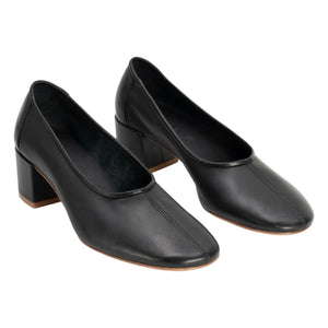 BY FAR - Bailarinas de piel Prudence 45 | Negro