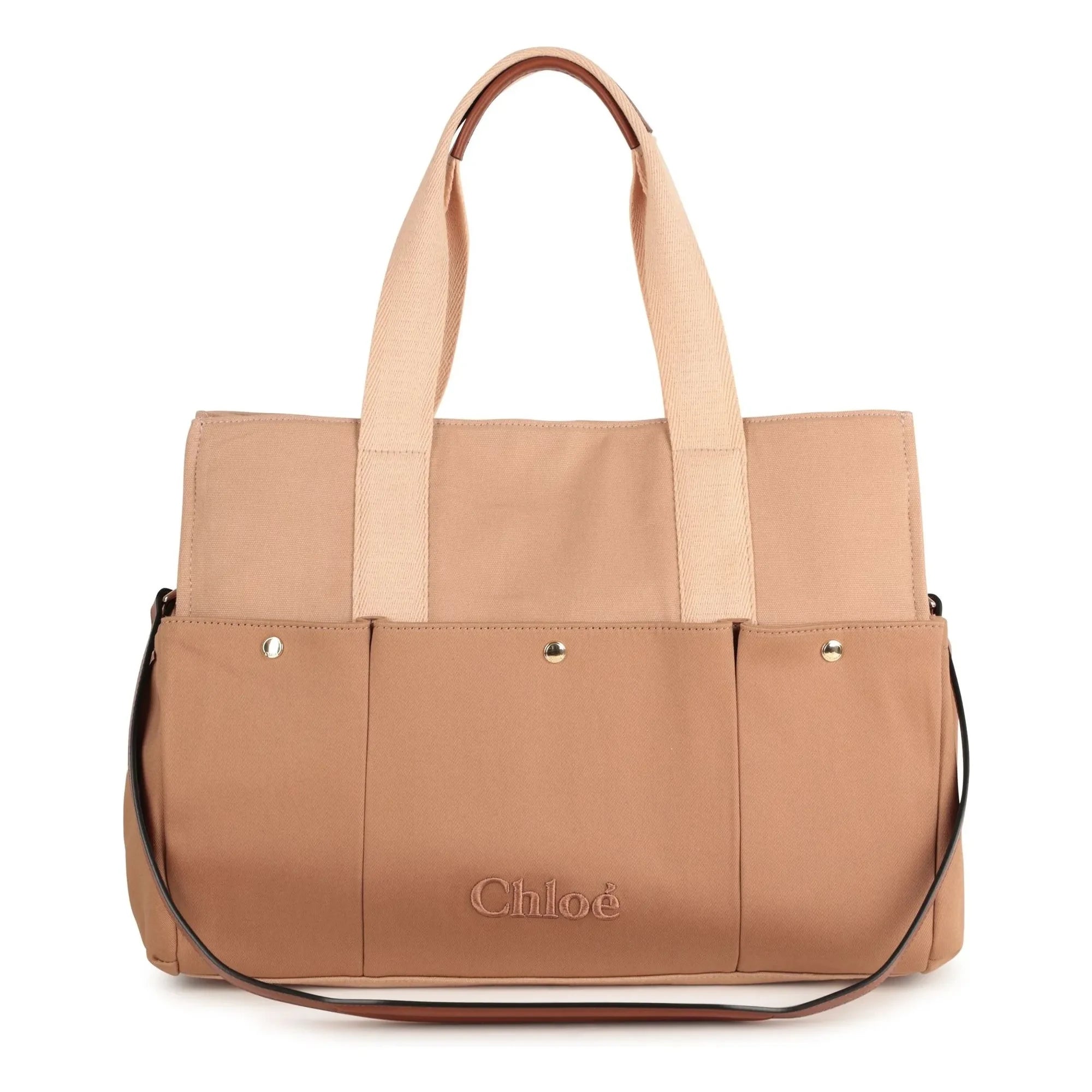 Chloé - Bolso Cambiador con Logo | Rosa beige
