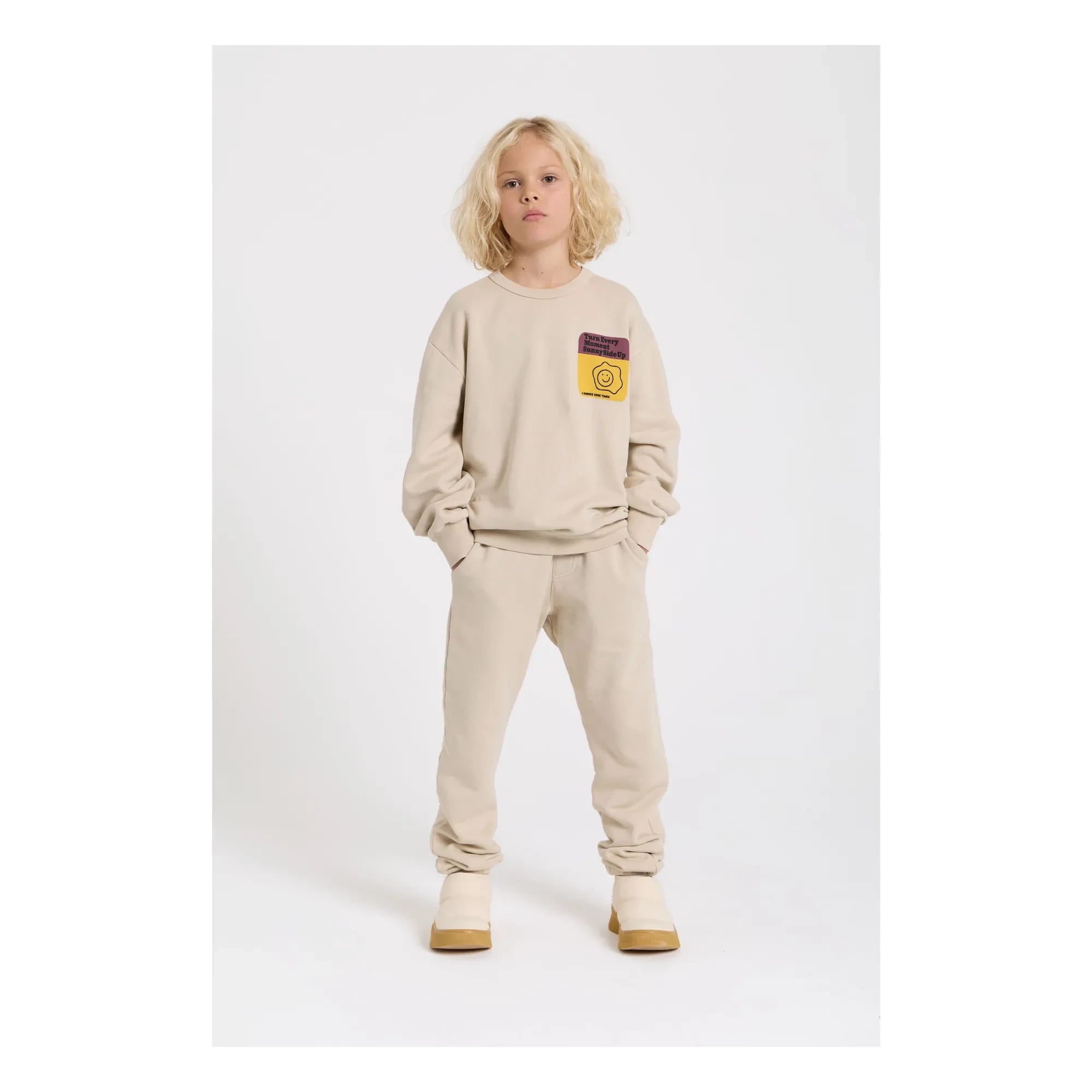 Hundred Pieces - Jogger Run Algodón orgánico | Natural