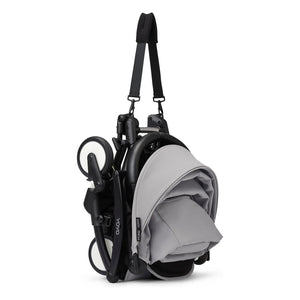 Stokke® - Cochecito YOYO³ completo 0+ y 6+ Chasis negro | Piedra