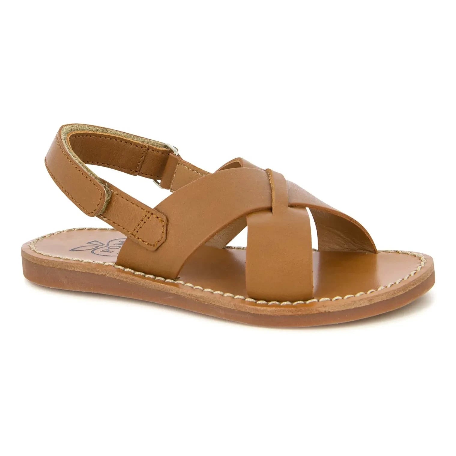 Pom d'Api - Sandalias de tiras Stitch | Marrón