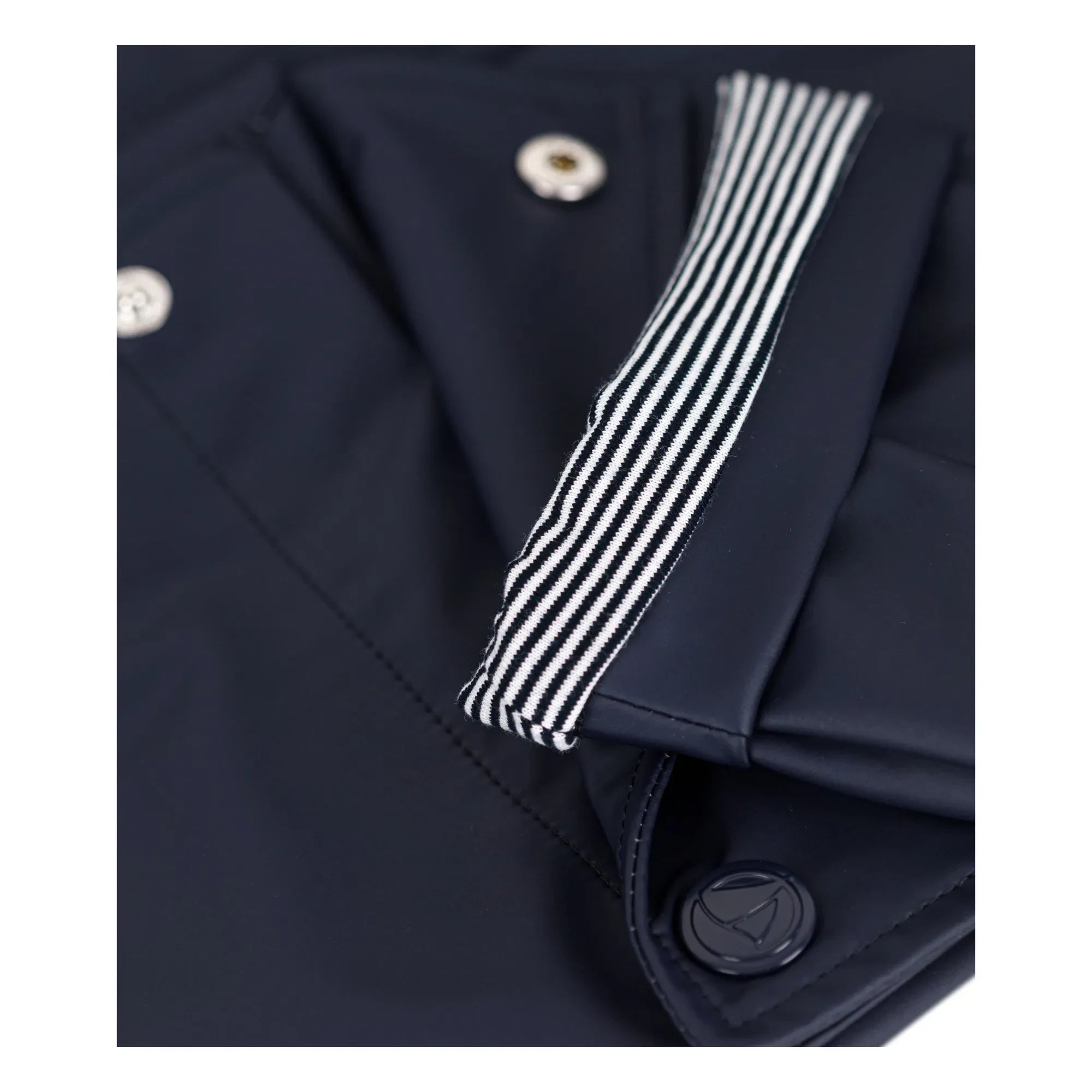 Petit Bateau - Gabán Encerado Laiga | Azul marino