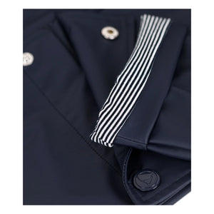 Petit Bateau - Gabán Encerado Laiga | Azul marino