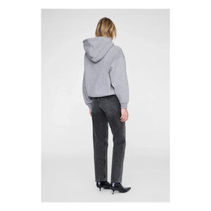 Anine Bing - Sudadera Jacie Letterman | Gris jaspeado