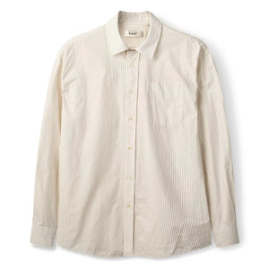 Forét - Camisa de algodón orgánico Scoot | Gris Azul