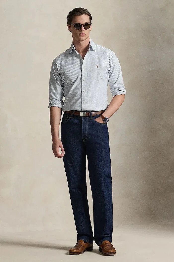 Camisa de algodón Polo Ralph Lauren