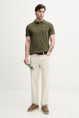 Polo de algodón para hombre Barbour