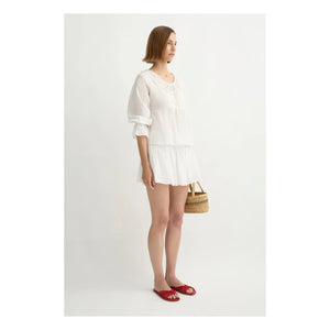 Posse - Blusa de algodón Danielle | Blanco