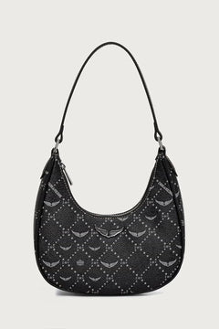 Bolso hobo de cuero sintético para mujer