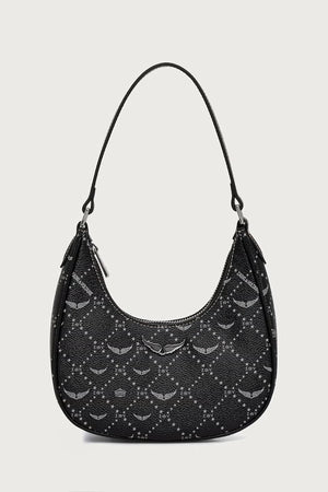 Bolso hobo de cuero sintético para mujer