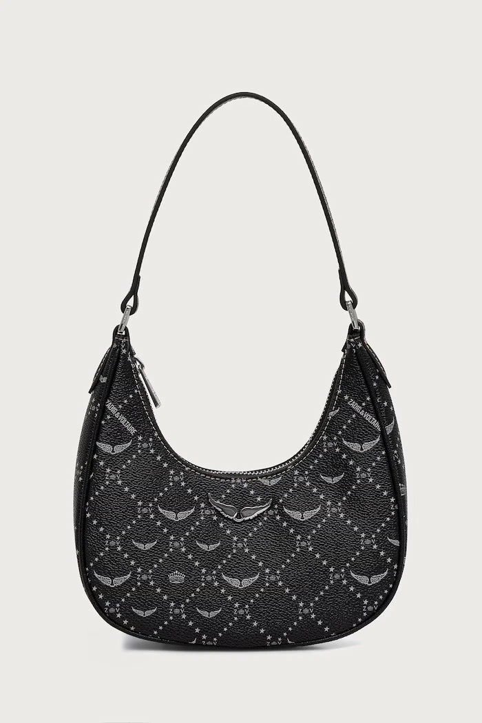 Bolso hobo de cuero sintético para mujer