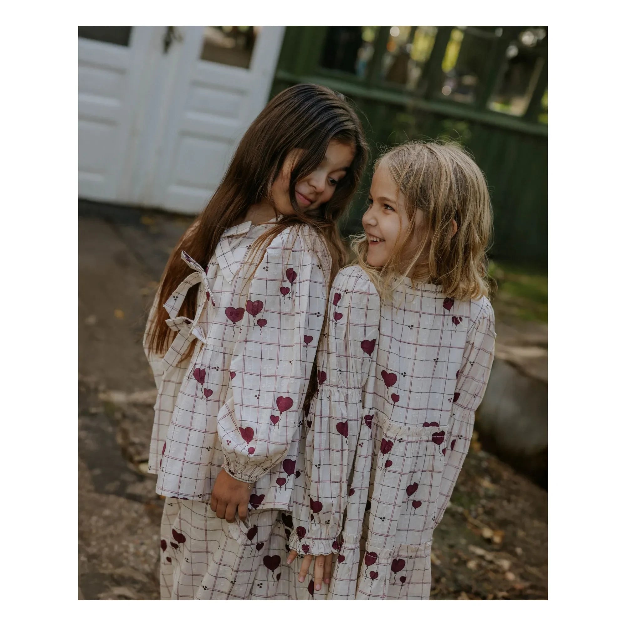 Fliink - Blusa de cuadros Ilove | Crudo