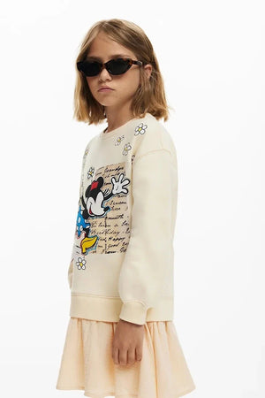 Vestido de algodón Desigual para niños