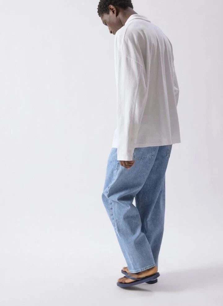 American Vintage - Jean Joybird | Gri mavi