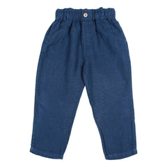 Búho - Pantalón de lino | Azul marino