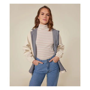 Petit Bateau - Abrigo encerado Taxine | Crudo