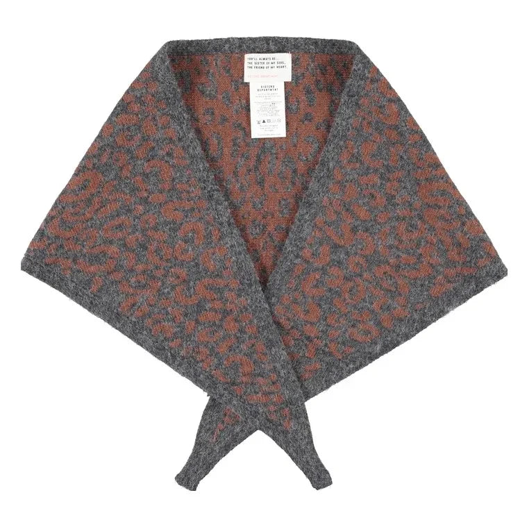 Sisters Department - Hayvan Yün Bandana | Gri