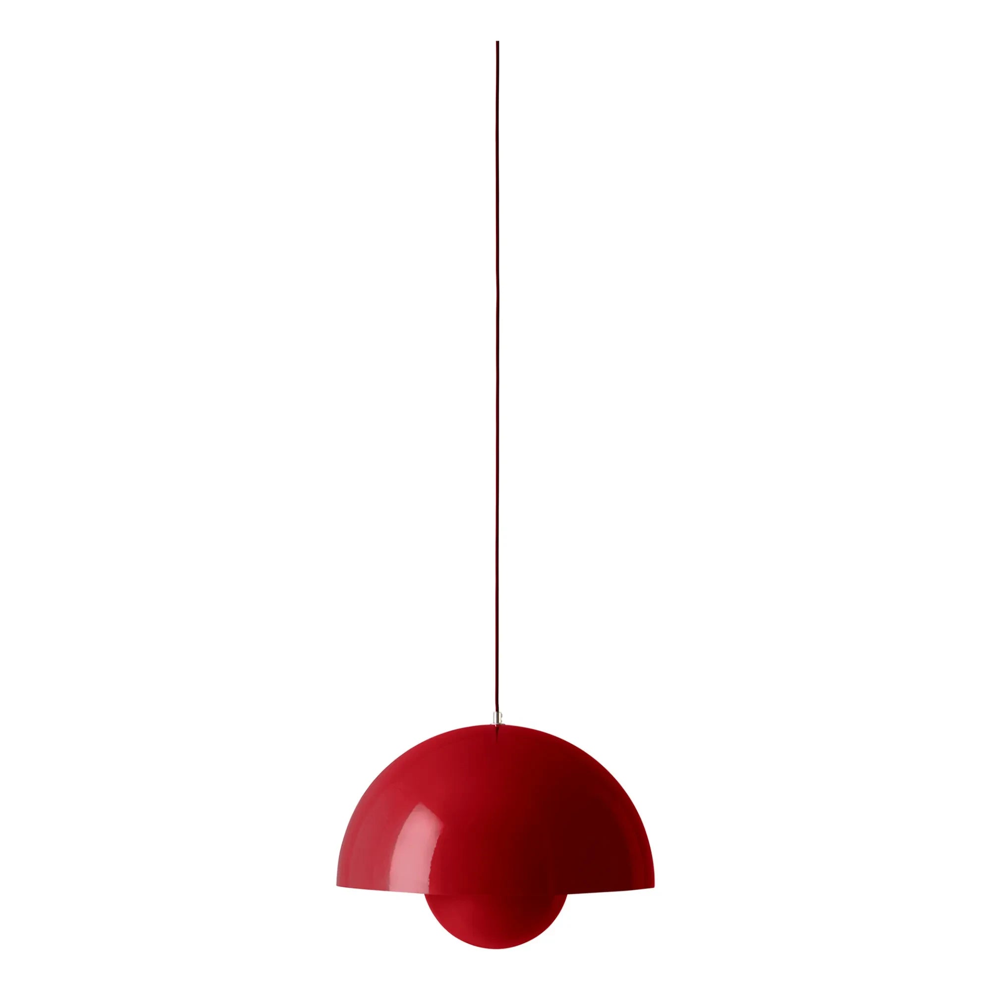 & Tradición - Lámpara colgante VP2 Flowerpot, Verner Panton, 1968 | Bermellón