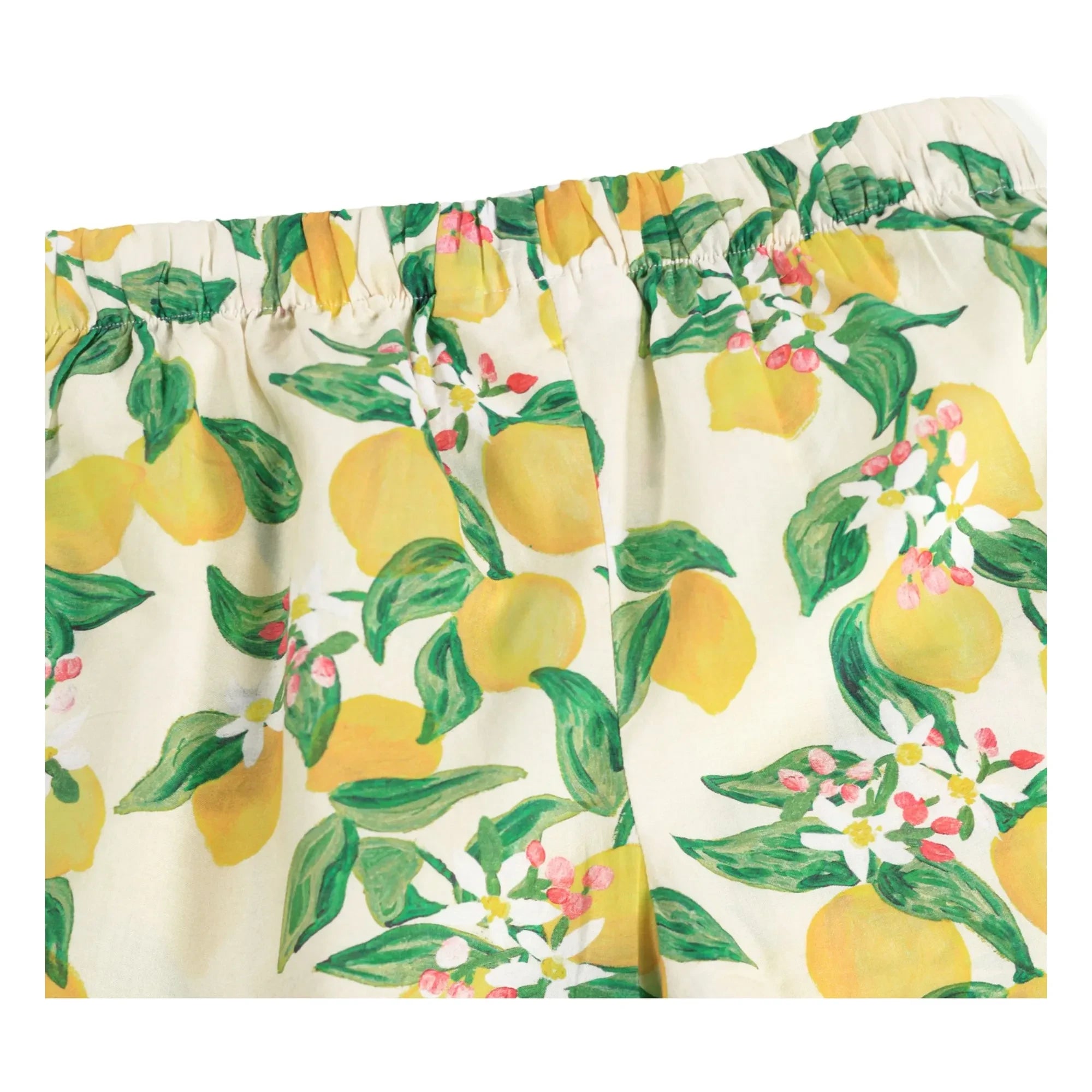 Molo - Pantalones con volantes Aretha Lemons | Amarillo pálido