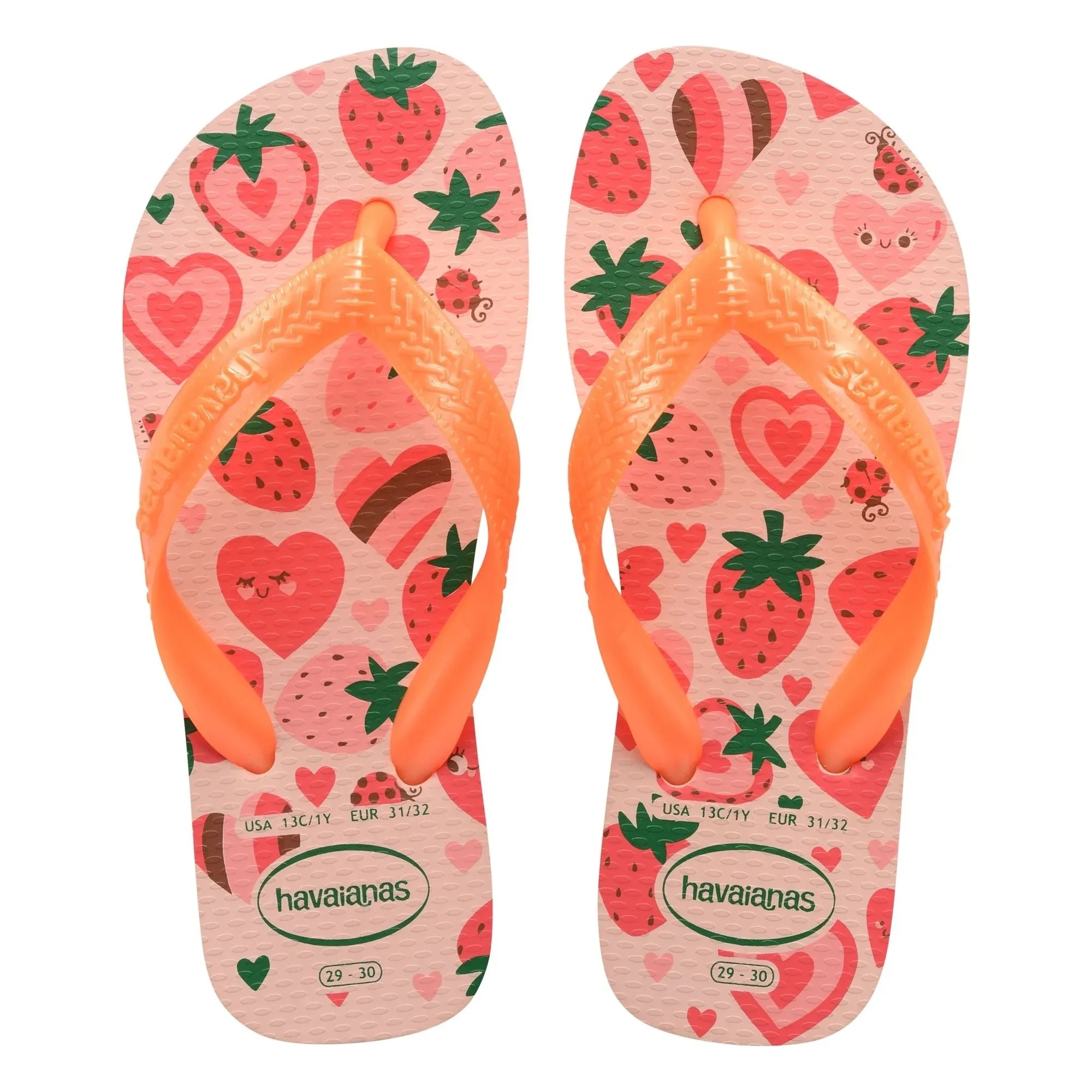 Havaianas - Chanclas de dedo Flores | Rosa
