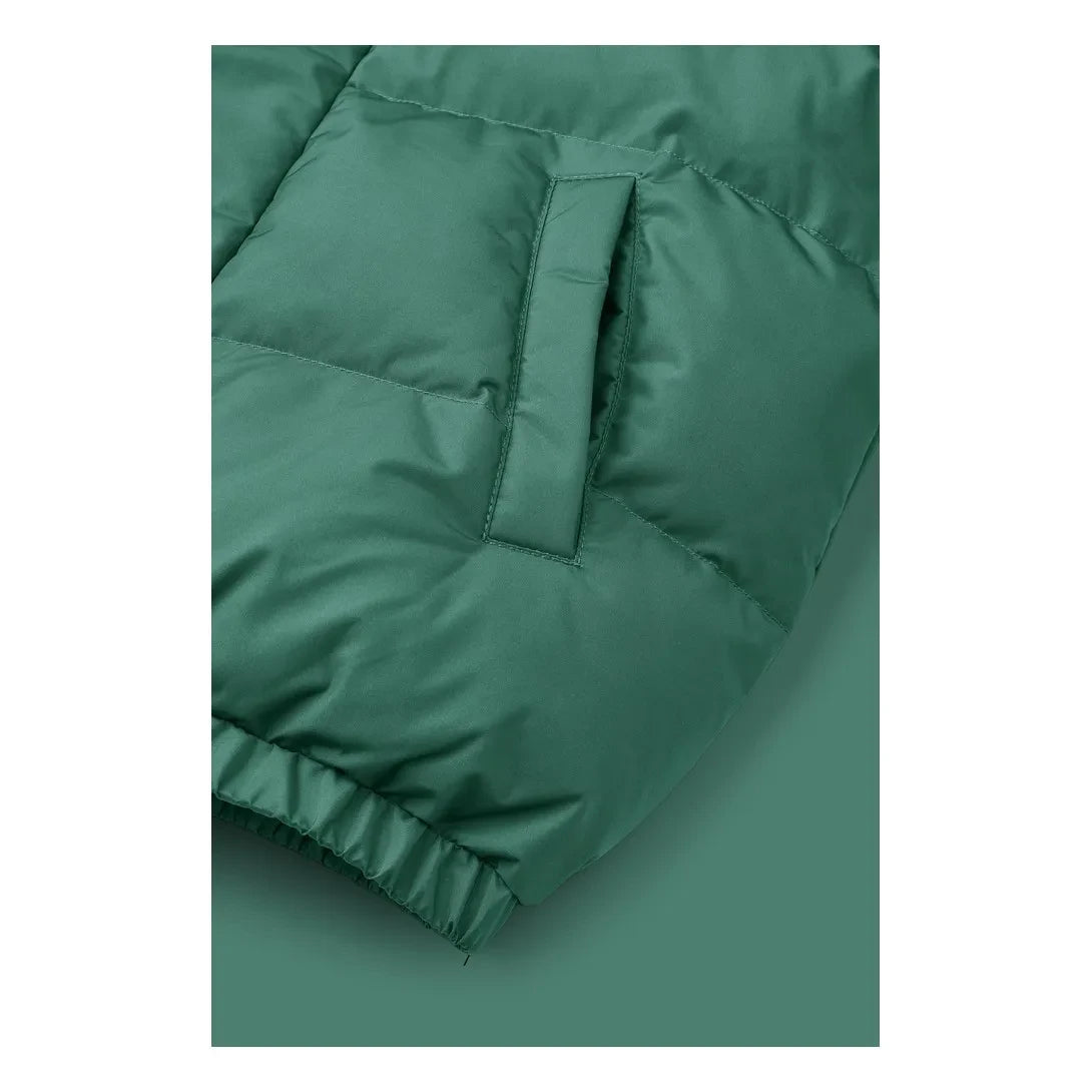 Liewood - Abrigo acolchado Adelina hecho con fibras recicladas | Kaki