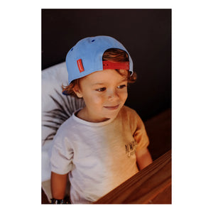 Hello Hossy - Gorra visera plana | Azul Denim