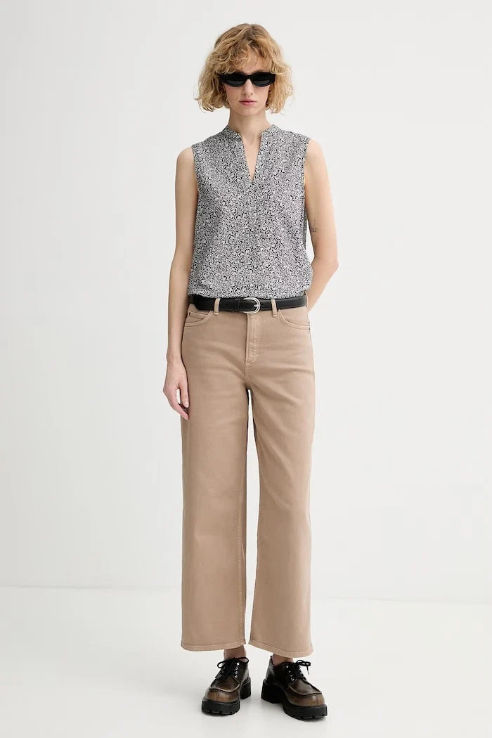 Blusa de algodón de tirantes para mujer Marc O'Polo