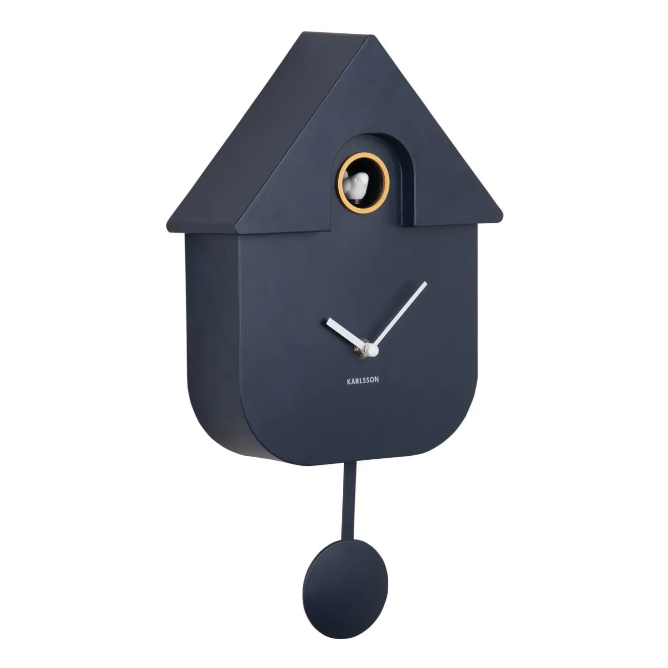Present Time - Reloj de péndulo Guguklu moderno | Azul