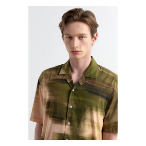 Edmmond Studios - Camisa de manga corta Wild Run | Verde Bosque