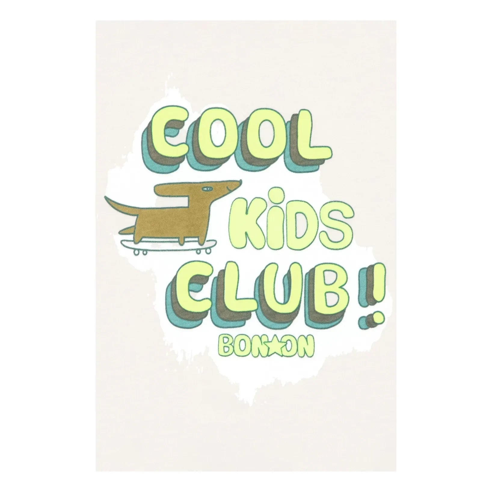 Bonton - Cool Taxi Tişört | Ekru