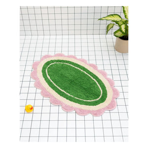 Tarta Gelatina - Alfombrilla de baño Carmen | Verde