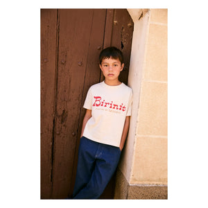 birinit - Camiseta de algodón orgánico Birinit | Marfil