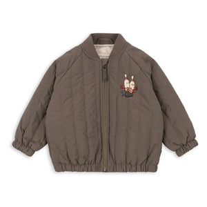 Konges Sløjd - Chaqueta Bomber Juno Strike | Marrón