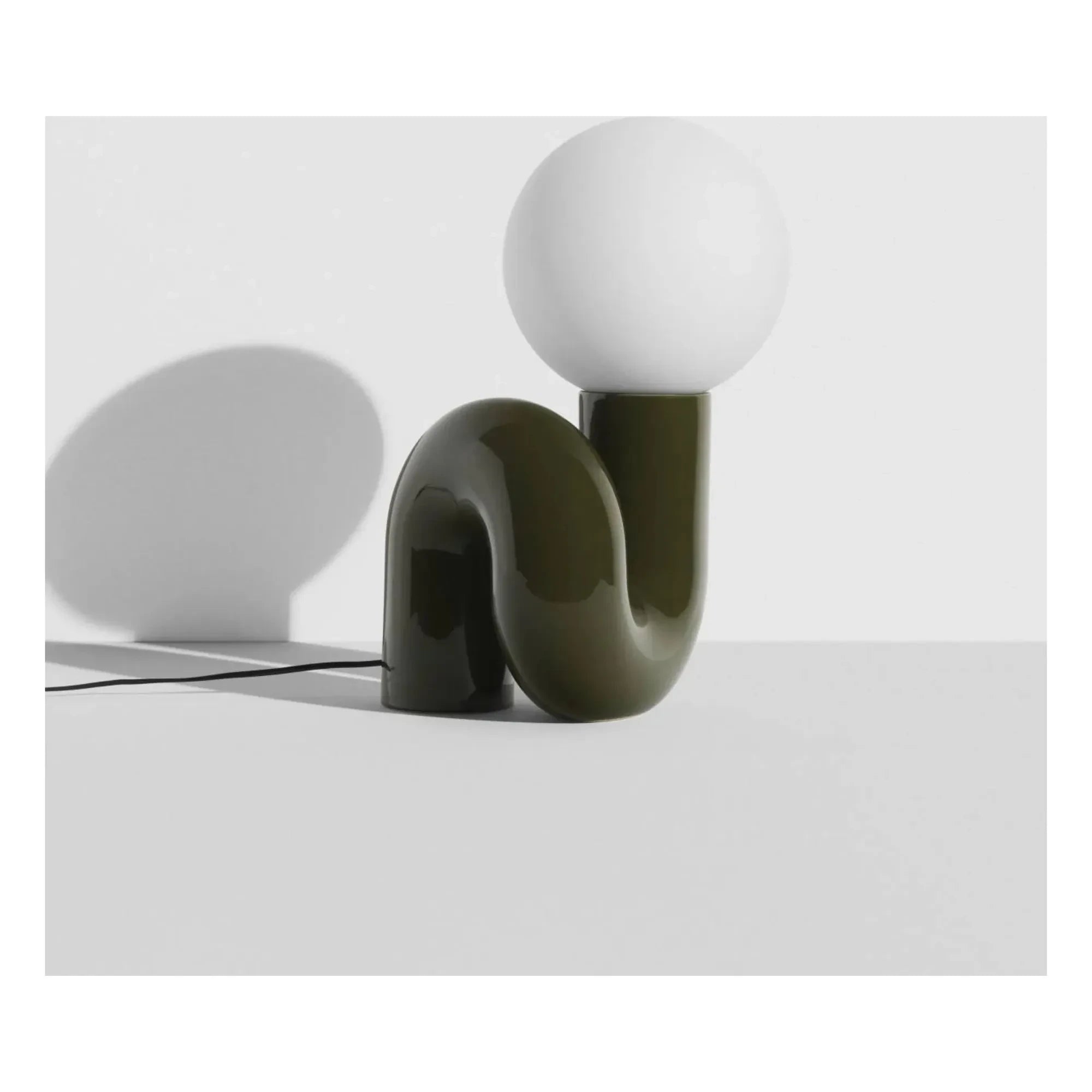 Fritura pequeña - Lámpara de mesa neoténica | Verde