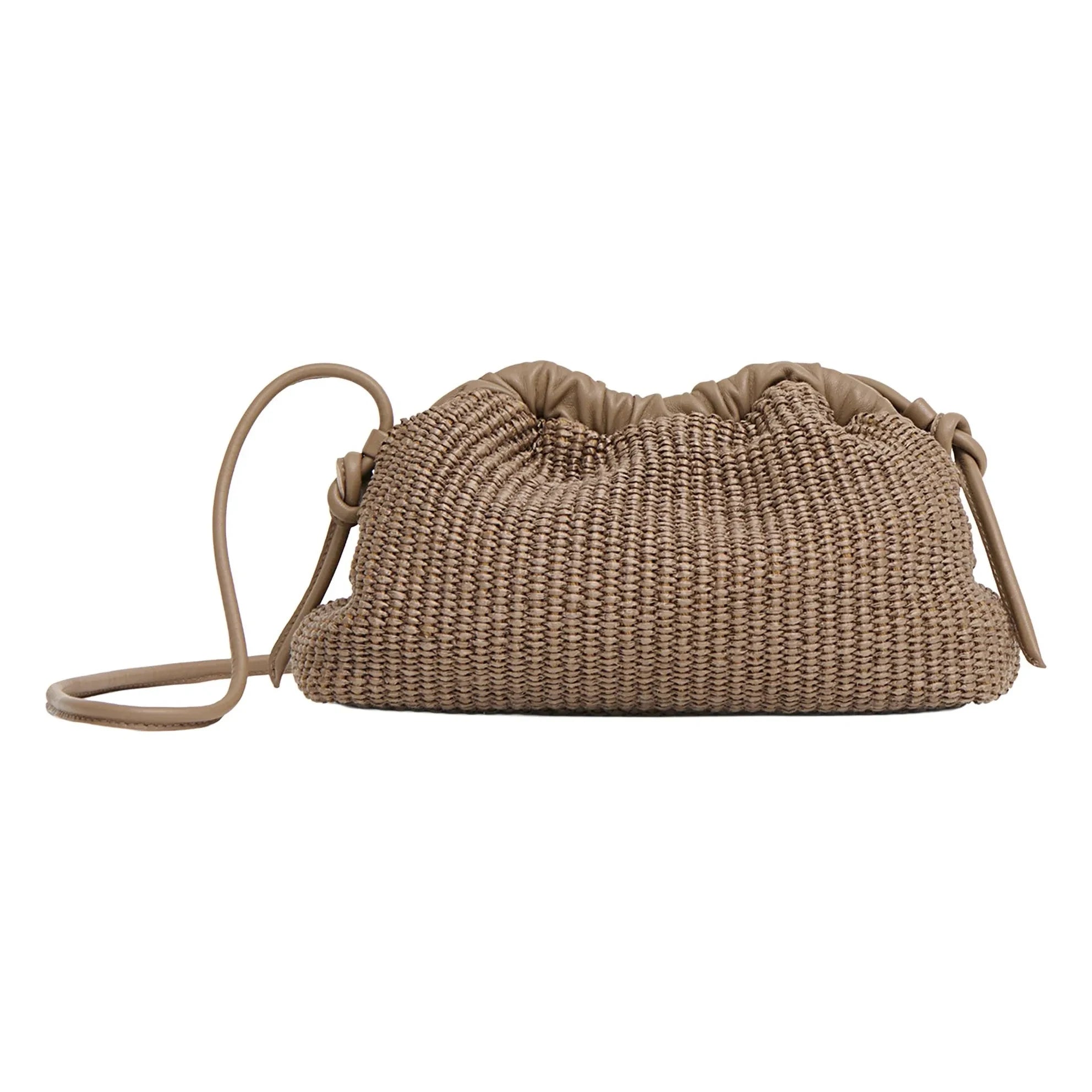 Mansur Gavriel - Bolso de mano Cloud Clutch | Color topo