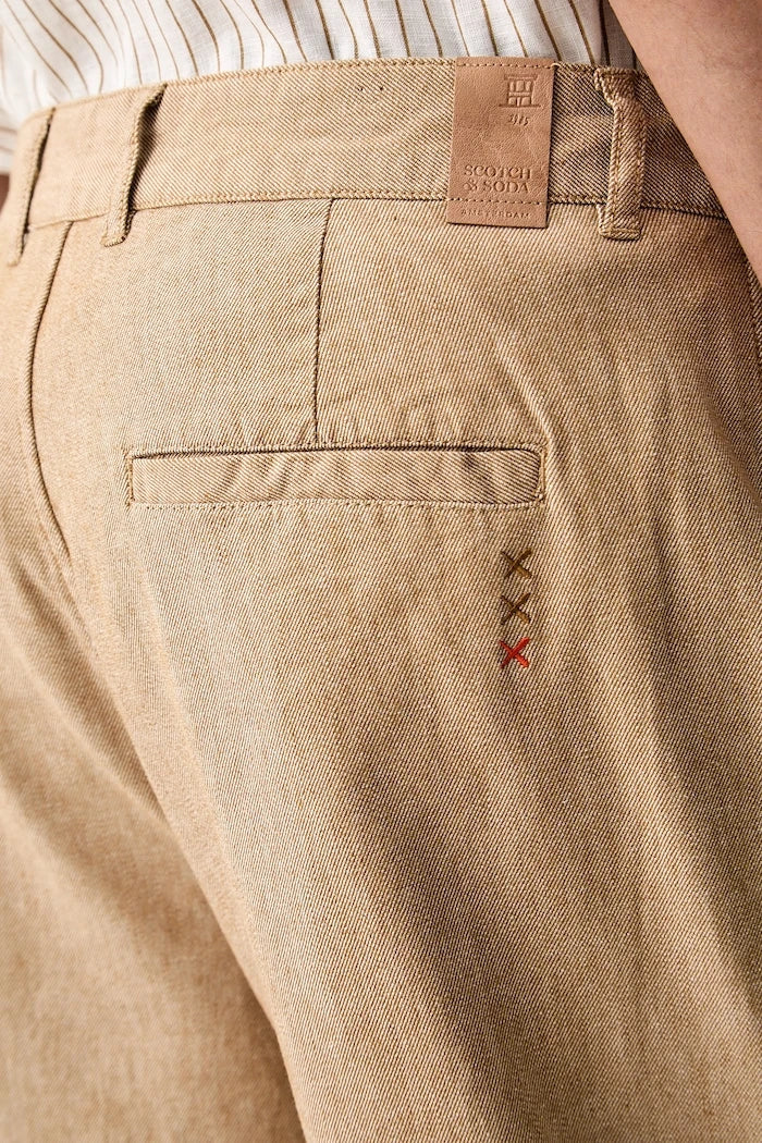 Pantalones de hombre Scotch & Soda, con lino